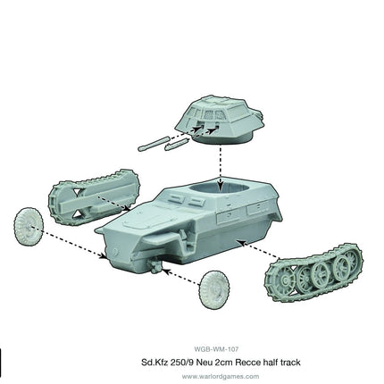 Sd.Kfz 250/9 Neu 2cm Recce half track