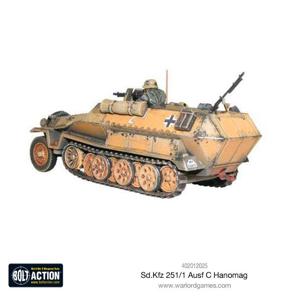 Sd.Kfz 251 C Hanomag - Fahrzeuge - Warlord Games - 402012025