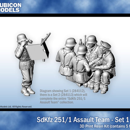 SdKfz 251/1 Assault Team (Set 1 of 2)