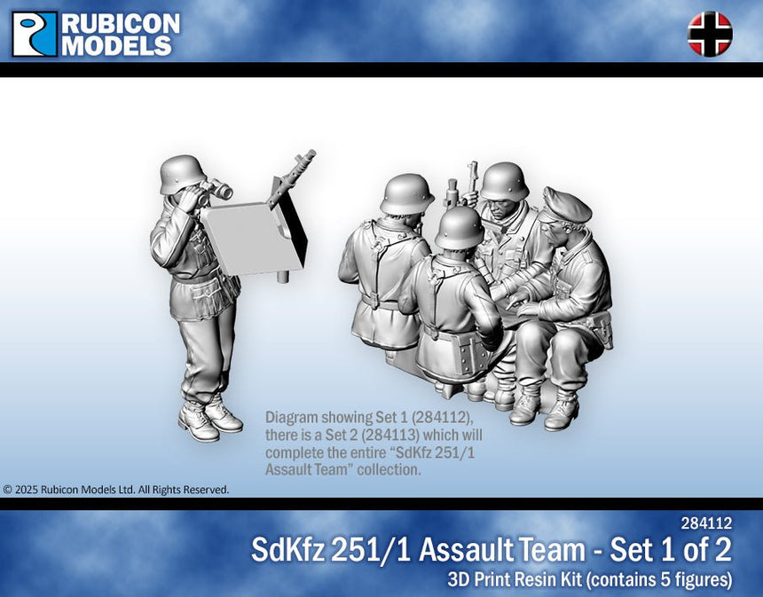 SdKfz 251/1 Assault Team (Set 1 of 2)