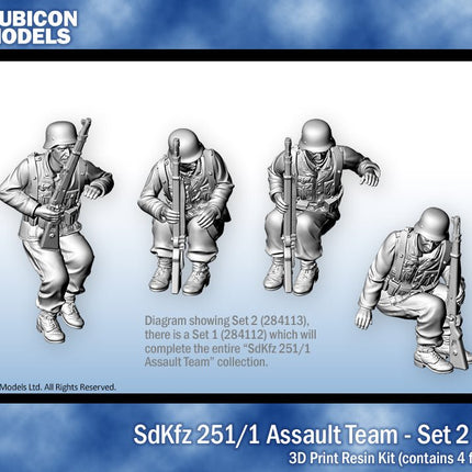 284113 - SdKfz 251/1 Assault Team (Set 2 of 2)