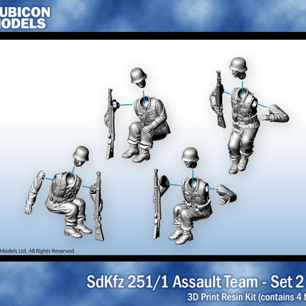 284113 - SdKfz 251/1 Assault Team (Set 2 of 2)