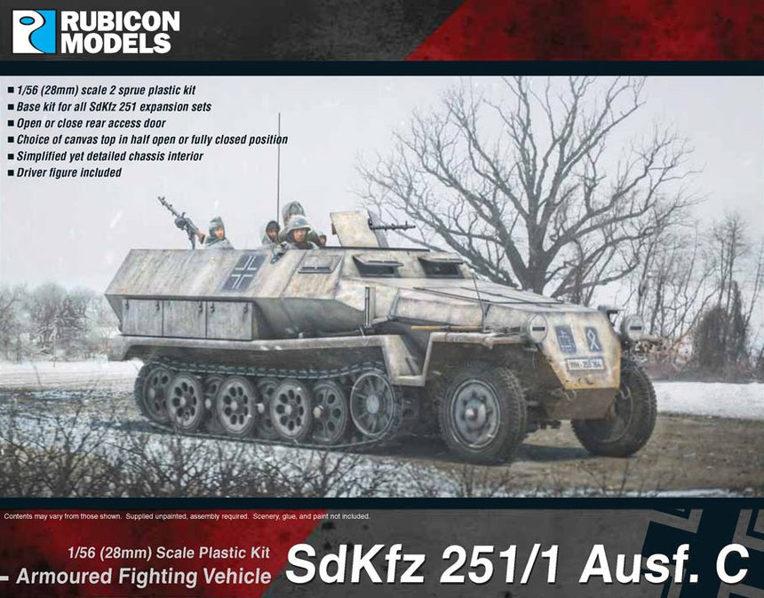 SdKfz 251/1 Ausf C (aka 251C) - Fahrzeuge - Rubicon Models UK Ltd - 280031