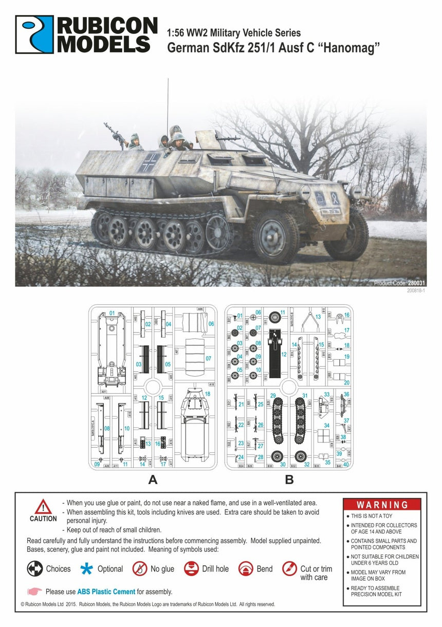 280031 - SdKfz 251/1 Ausf C (aka 251C)