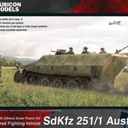 SdKfz 251/1 Ausf D - Fahrzeuge - Rubicon Models UK Ltd - 280018