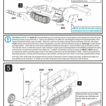 280018 - SdKfz 251/1 Ausf D (aka 251D)