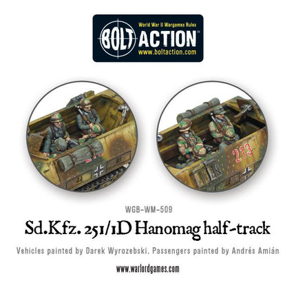 Sd.Kfz 251/1 Ausf. D Halbkette - Fahrzeuge - Warlord Games - 402012003