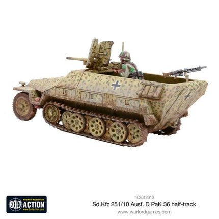 Sd.Kfz 251/10 Ausf D (37mm PaK) Half - Track - Fahrzeuge - Warlord Games - 402012013