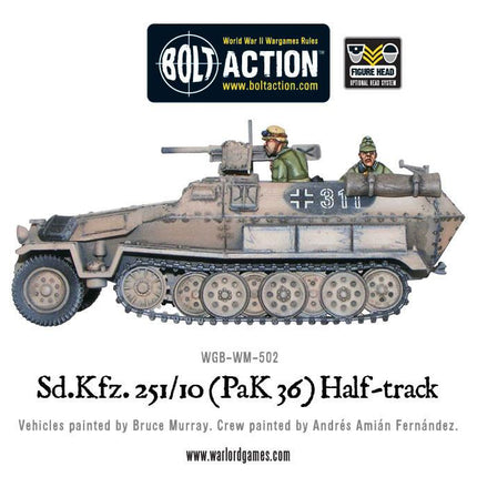 Sd.Kfz 251/10 Half - Track (3,7cm PaK) - Fahrzeuge - Warlord Games - WGB-WM-502