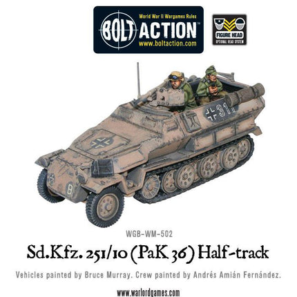 Sd.Kfz 251/10 Half - Track (3,7cm PaK) - Fahrzeuge - Warlord Games - WGB-WM-502
