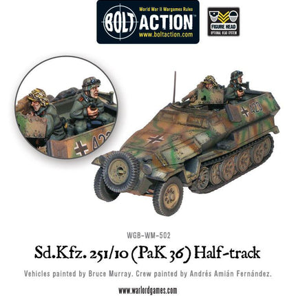 Sd.Kfz 251/10 Half - Track (3,7cm PaK) - Fahrzeuge - Warlord Games - WGB-WM-502