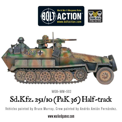 Sd.Kfz 251/10 Half - Track (3,7cm PaK) - Fahrzeuge - Warlord Games - WGB-WM-502