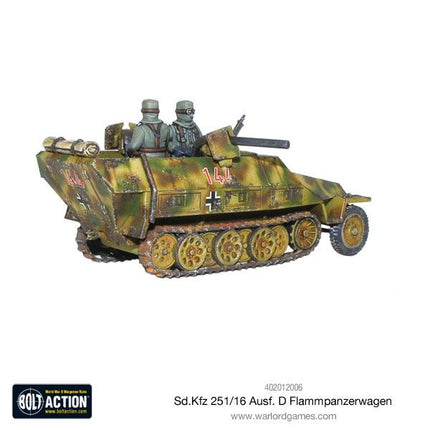 Sd.Kfz 251/16 Flammpanzerwagen - Fahrzeuge - Warlord Games - 402012006