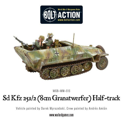 Sd.Kfz 251/2 Ausf D (8cm Granatwerfer) Half Track - Fahrzeuge - Warlord Games - WGB-WM-515