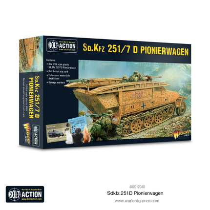 Sd.Kfz 251/7 Ausf. D Pionierwagen - Fahrzeuge - Warlord Games - 402012040
