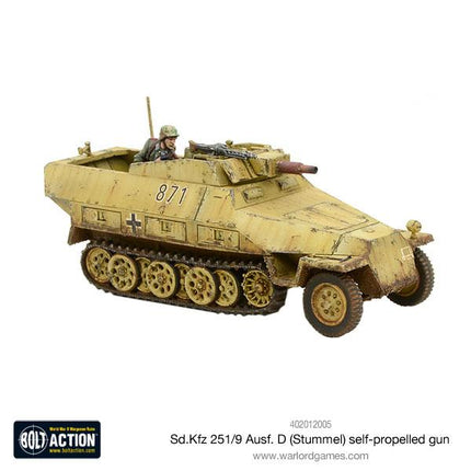 Sd.Kfz 251/9 Ausf D (Stummel) Half - Track - Fahrzeuge - Warlord Games - 402012005