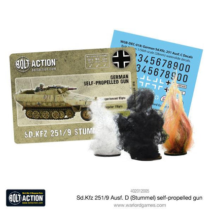 Sd.Kfz 251/9 Ausf D (Stummel) Half - Track - Fahrzeuge - Warlord Games - 402012005