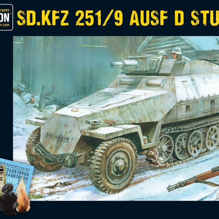 Sd.Kfz 251/9 Ausf D (Stummel) Half - Track - Fahrzeuge - Warlord Games - 402012005