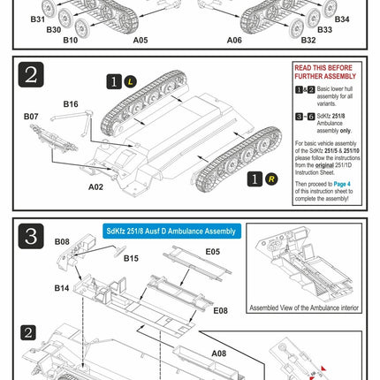 280019 - SdKfz 251D 3-in-1 Set 1