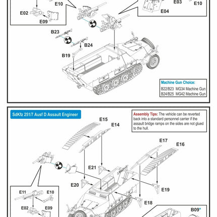 280019 - SdKfz 251D 3-in-1 Set 1