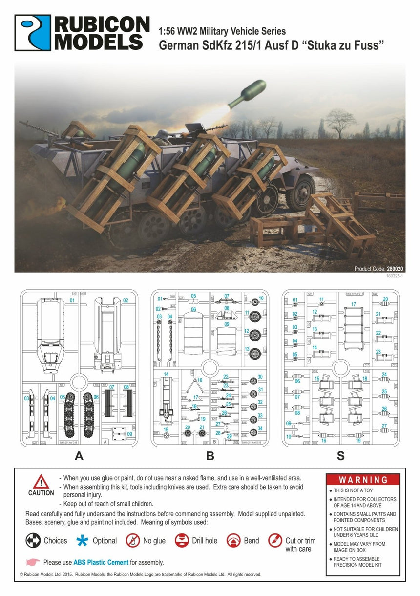 280020 - SdKfz 251D Stuka zu Fuss