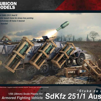 SdKfz 251D Stuka zu Fuss - Fahrzeuge - Rubicon Models UK Ltd - 280020