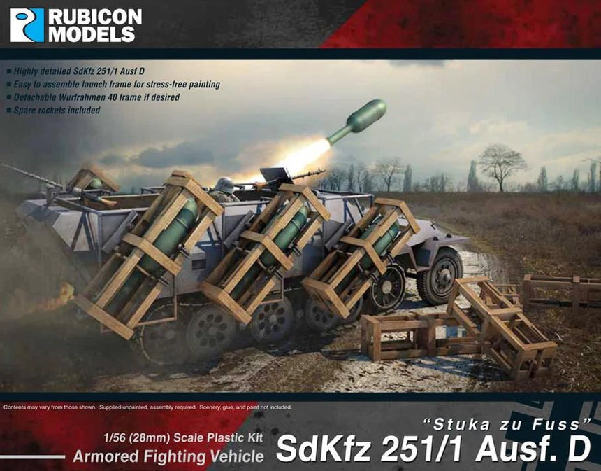 SdKfz 251D Stuka zu Fuss - Fahrzeuge - Rubicon Models UK Ltd - 280020