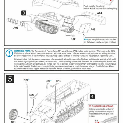 280020 - SdKfz 251D Stuka zu Fuss