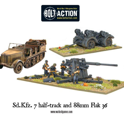 Sd.Kfz 7 and 88mm Flak gun