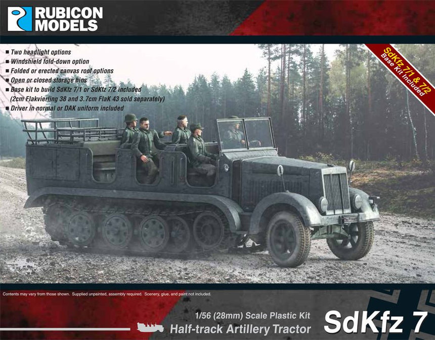 SdKfz 7 Halftrack - Fahrzeuge - Rubicon Models UK Ltd - 280065