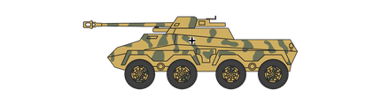A01311V SDKFz.234 Armoured Car