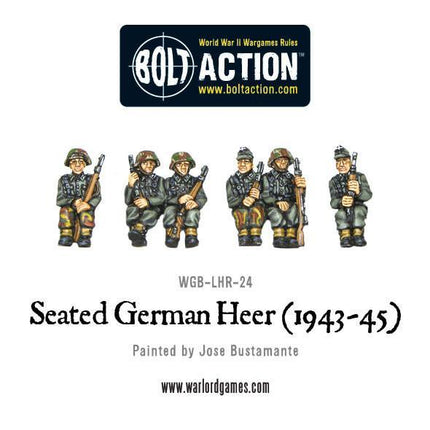 Seated German Heer (1943 - 45)