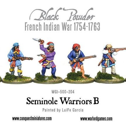 Seminole Warriors B - Infanterie - Warlord Games - WGI-500-204