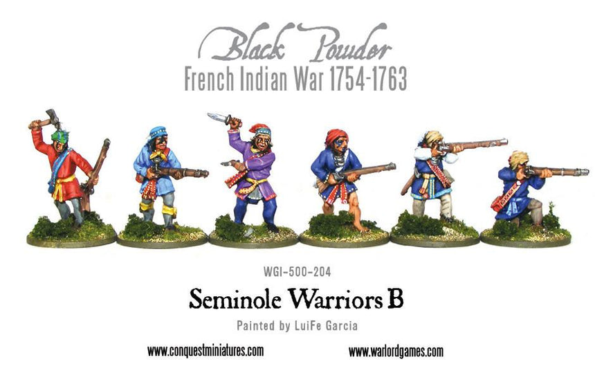 Seminole Warriors B - Infanterie - Warlord Games - WGI-500-204