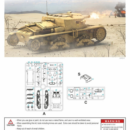 280096 - Semovente da 75/18