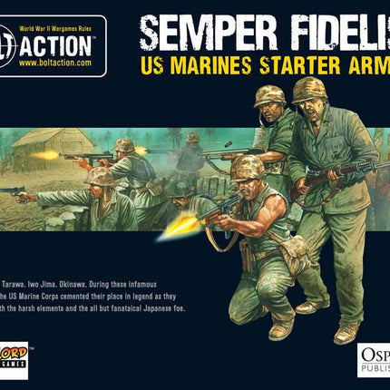 Semper Fidelis - US Marines Starter Army - Starterarmee - Warlord Games - WGB-START-10