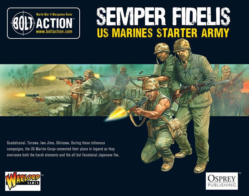 Semper Fidelis - US Marines Starter Army - Starterarmee - Warlord Games - WGB-START-10