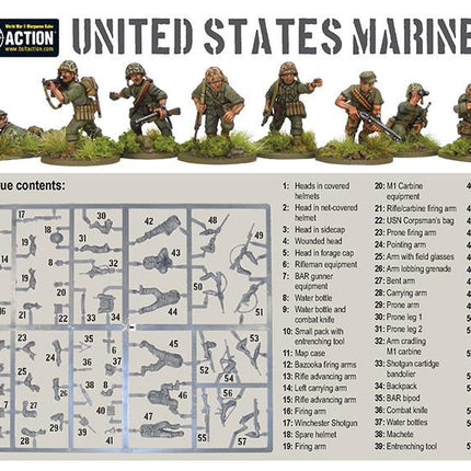 Semper Fidelis - US Marines Starter Army - Starterarmee - Warlord Games - WGB-START-10