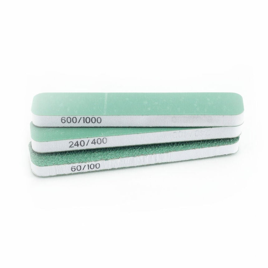 Set of 3 Flexi Sanders Dual-Grit - Schleifschwämme (90 x 19 x 6 mm) - Vallejo - T04001