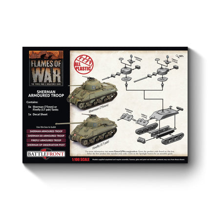 Sherman Armoured Troop