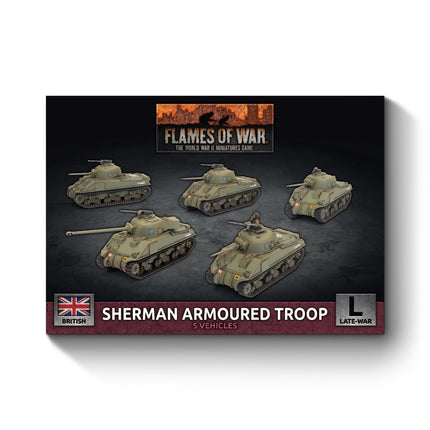 Sherman Armoured Troop