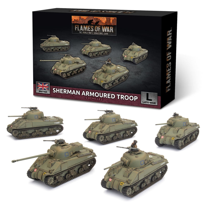 Sherman Armoured Troop