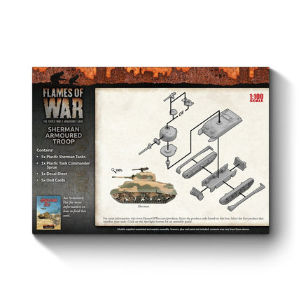 Sherman Armoured Troop
