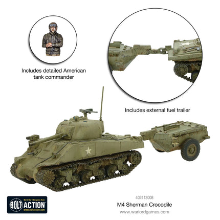 Sherman Crocodile Flammenwerfer - Panzer - Panzer - Warlord Games - 402013037