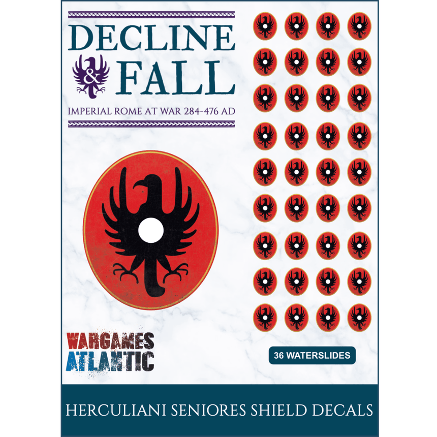 Shield Decals: Herculiani Seniores - Wargames Atlantic - WAAWS009