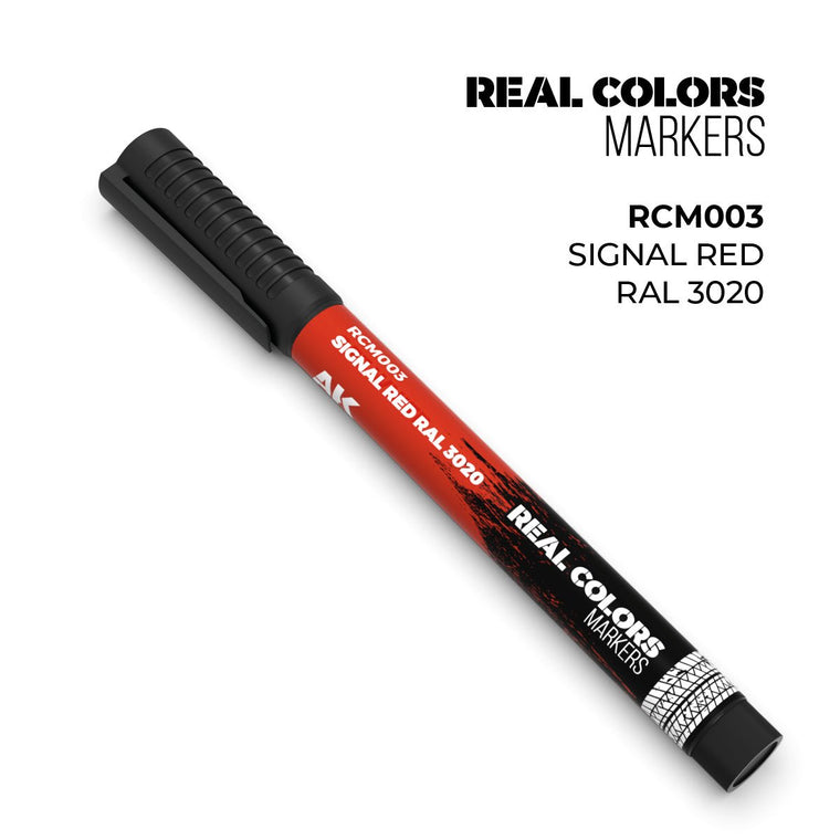 Signal Red RAL 3020 - Real Colors Marker