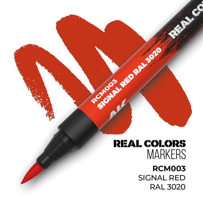 Buy SIGNAL RED RAL 3020 - RC MARKER online for1,92&euro; | AK-Interactive