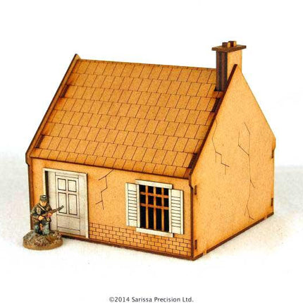 Single - Storey House - 20mm - Gelände - Sarissa - N021