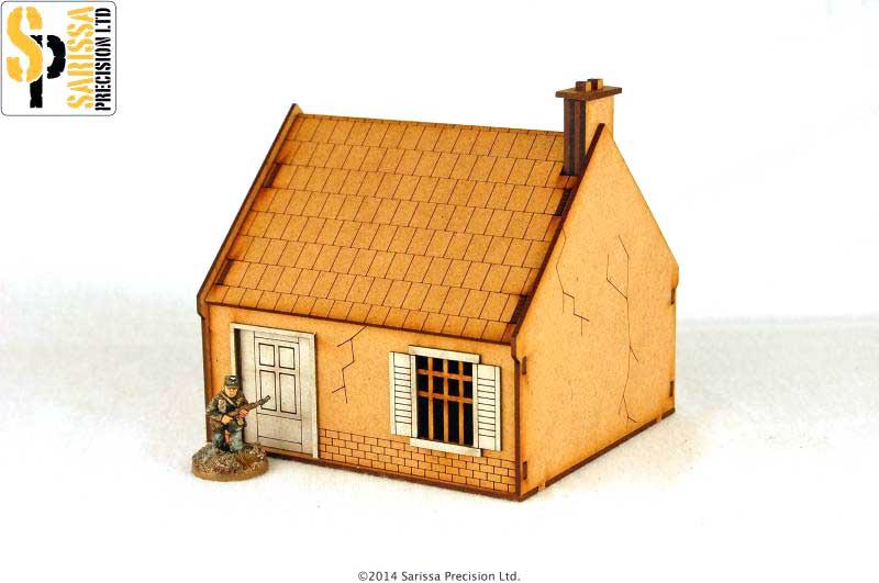 Single - Storey House - 20mm - Gelände - Sarissa - N021