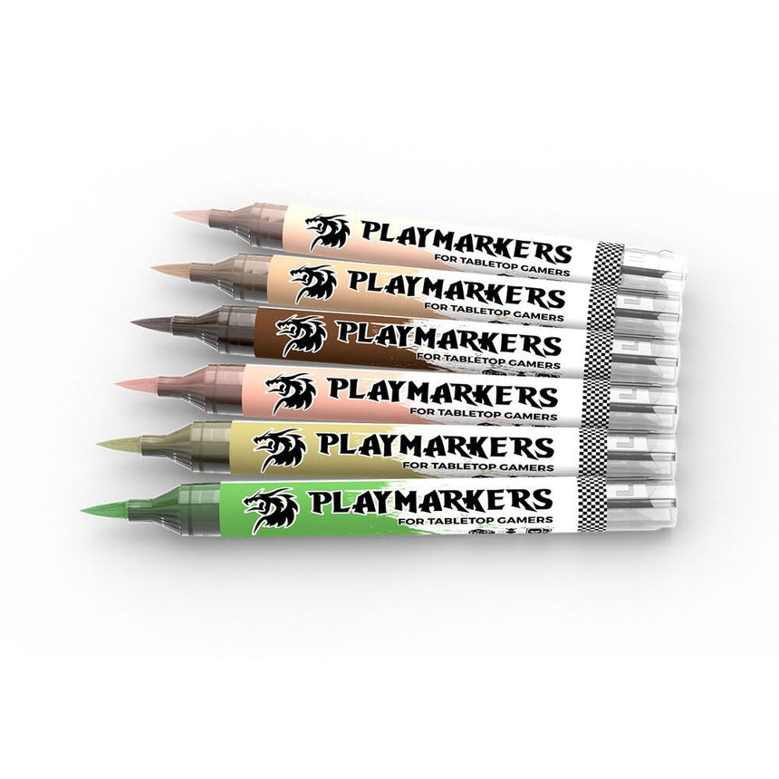 Skins & Flesh Tones - Playmarker Set - Zubehör - AK Interactive - AKM107